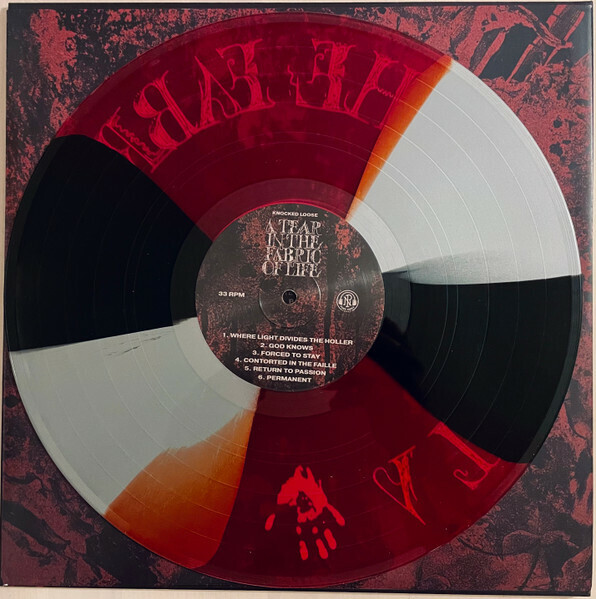 Knocked Loose – A Tear In The Fabric Of Life (Translucent Blood Red w/ Silver & Black Twist Vinyl)