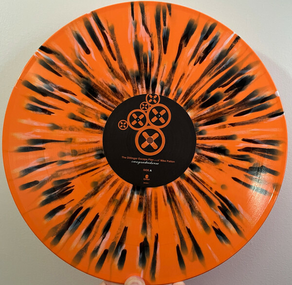 Dillinger Escape Plan With Mike Patton(Tangerine / Black & White Splatter)