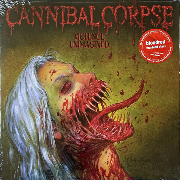 Cannibal Corpse – Violence Unimagined (Bloodred Marbled)