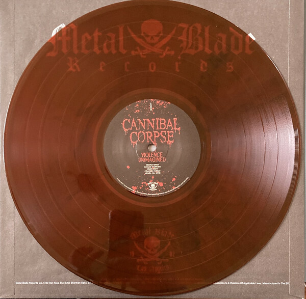 Cannibal Corpse – Violence Unimagined (Bloodred Marbled)